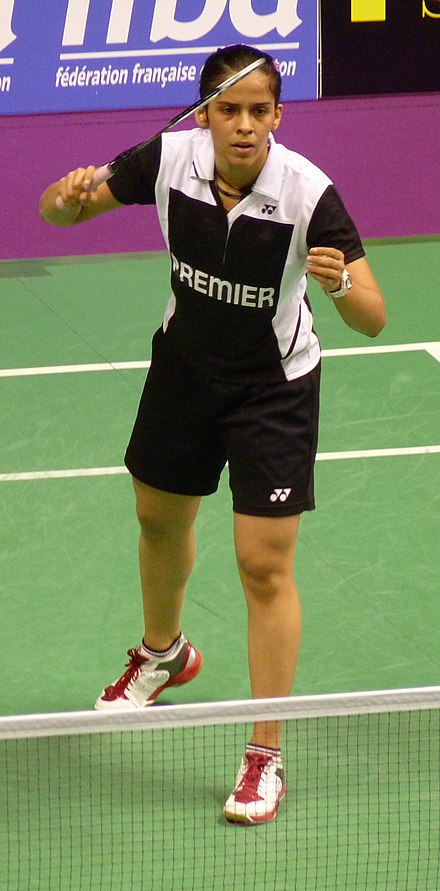 Saina Nehwal at 2010 BWF World Championships