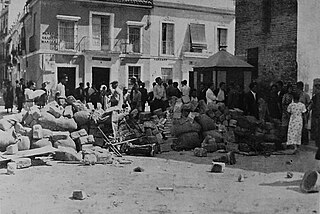 <span class="mw-page-title-main">July 1936 military uprising in Seville</span> Part of the Spanish Civil War