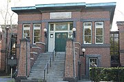 Carnegie Library, now known as Branch B of the Savannah, Georgia, US library, 537 E. Henry St. Formerly the Carnegie Colored Library.