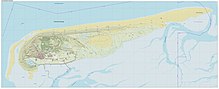 Dutch topographic map of Schiermonnikoog, September 2014