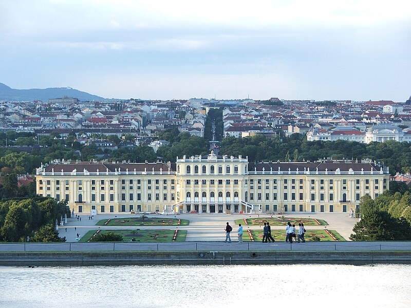 File:Schoenbrunn, view of Vienna.jpg