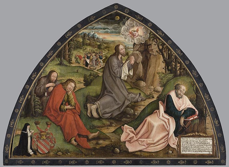 File:Schwäbisch - Christus am Ölberg (Epitaph der Agnes von Burgau) - 4670 - Bavarian State Painting Collections.jpg