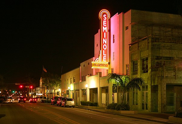 Seminole Theatre in downtown Homestead