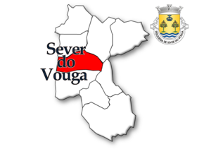 Localização no município de Sever do Vouga