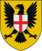 Shield of Mgr Bertram (bishop of Metz).svg