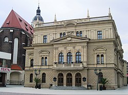 Budova Slezského divadla