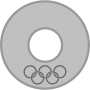 Thumbnail for File:Silver medal 2006 OG.svg