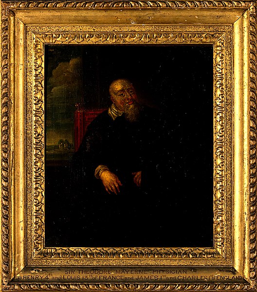 File:Sir Theodore Turquet de Mayerne, physician. Oil painting aft Wellcome V0017967.jpg