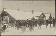 Skistua anno 1908 Prospektkort: Prospektkort/NTNU UB