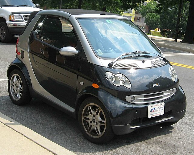 Smart ForTwo 450 Brabus frontspoiler facelift model