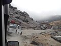 Snap of Sela Pass from SUV