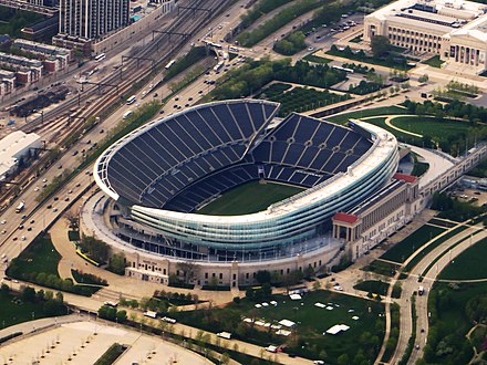 The Bears played every home game at Soldier Field.