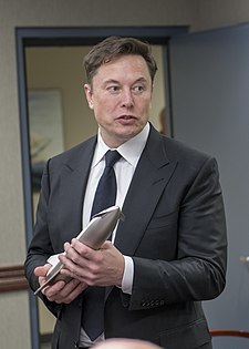 Elon Musk v roce 2019