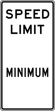 Thumbnail for File:Speed Limit blank Minimum blank sign.svg