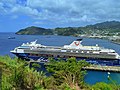St. Vincent, Karibik - Mein Schiff 2 in the Port of Kingstown - panoramio.jpg