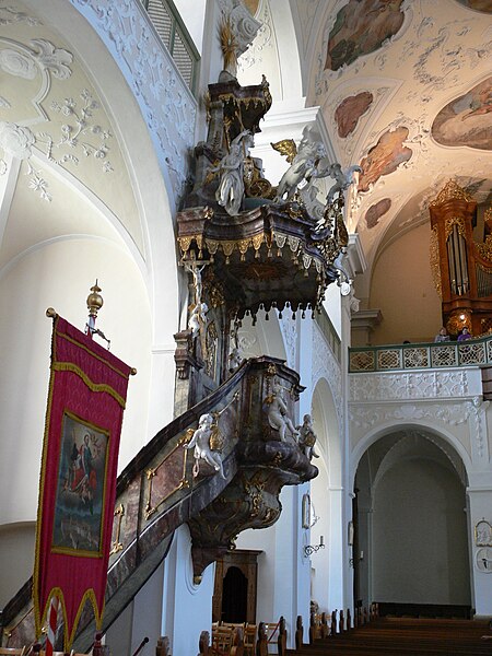 File:St Trudpert Kirche Kanzel 1.jpg