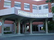 Stanton Territorial Hospital, located in Yellowknife, is the main hospital for the NWT and also serves the Kitikmeot Region of Nunavut