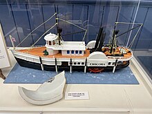 Model of the Chicora, Sault Ste. Marie Museum Steamer Chicora model Sault Museum.jpg