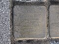 Stolperstein Johanna Katz, 1, Querallee 36, Vorderer Westen, Kassel.jpg