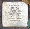 Stolperstein Landshuter Str 15 (Schön) Frida Lansburgh.jpg