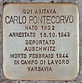 Stolperstein für Carlo Pontecorvo (Rom).jpg