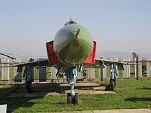 Vista frontale di un Su-15TM.