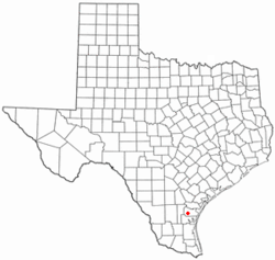 Ubicación de Driscoll, Texas