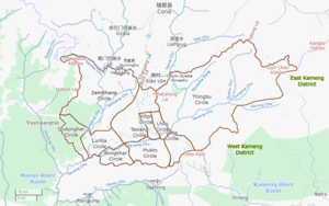 300px tawang district with labels