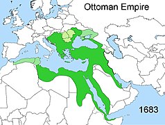 ოსმალეთის იმპერია 1683 წელს.