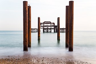 West Pier, Brighton, England