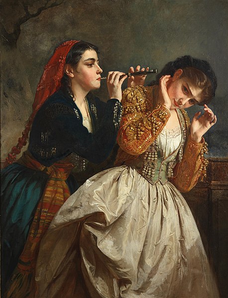 File:The Five Senses; Hearing, (c.1865), by Henry Guillaume Schlesinger.jpg