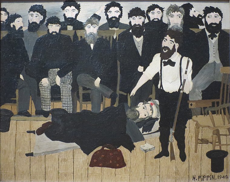 File:The Trial of John Brown by Horace Pippin, 1942.JPG