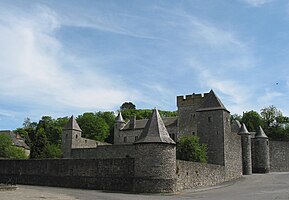 Thy-le-Château, the fortified castle.