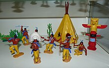 American frontier series - Native Americans Timpo Toys Indianer01.JPG