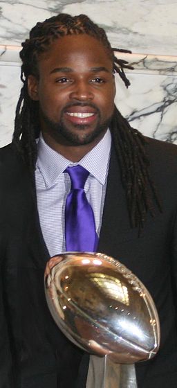 Torrey Smith and 2013 Superbowl trophy
