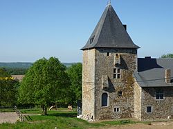 The medieval Tour de Sevry [fr] in Javingue