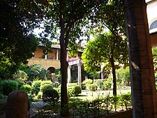 Cloître Pontelli de l’église saint Jean Baptiste des Gênois, Trastevere, Rome