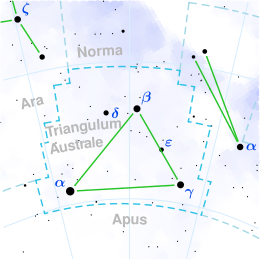 Triangulum Australe takımyıldızı map.svg