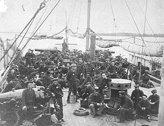 Crew of the USS Miami, circa 1864 USSMiami1861crew.jpg