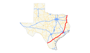 Map Us 59 US Highway 59