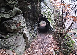 tunel na Riegrově stezce