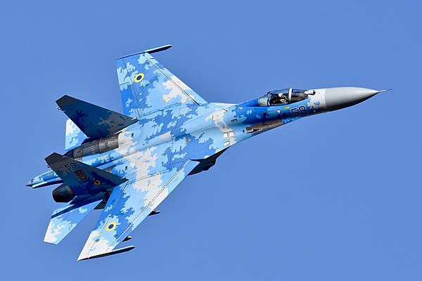 Su-27 over Royal International Air Tattoo (2018)