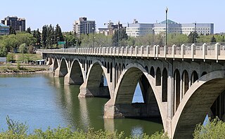 University Bridge (Saskatoon) Bridge in Saskatchewan, Canada