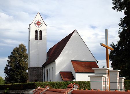 Unterbrunn, Kirche St. Laurentius.2