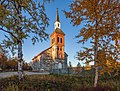 * Nomination Utsjoki Church in autumn, Finland - 2 --Ximonic 07:46, 11 November 2021 (UTC) * Promotion Good quality. --Peulle 07:52, 11 November 2021 (UTC)