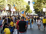 Via Catalana per la Independència. Abans, durant i després de la Via, a Barcelona i el Baix Llobregat.