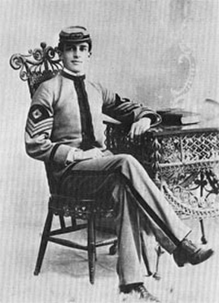 MacArthur as a student at West Texas Military Academy in the late 1890s