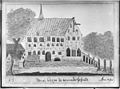 Voormalige klooster naar 2 tekeningen van A.Schoemaker in het Museum te Zwolle - Windesheim - 20214653 - RCE.jpg