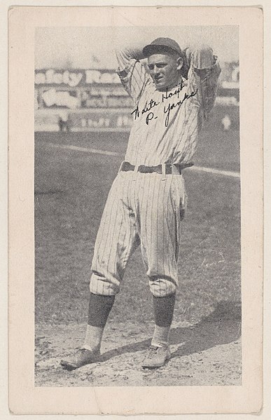 File:Waite Hoyt, P. Yanks, from Baseball strip cards (W575-2) MET DPB881960.jpg