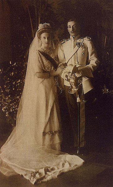 File:Wedding of Georgian Prince Konstantine Bagration of Mukhrani to Princess Tatiana Constantinovna of Russia.jpg